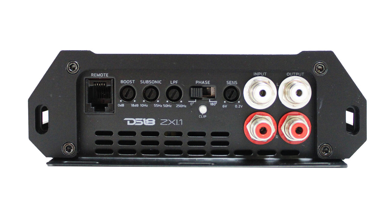 DS18 Elite 4 Ohm 1500 Watt Monoblock Full Range Class D Amplifier ZXI.1