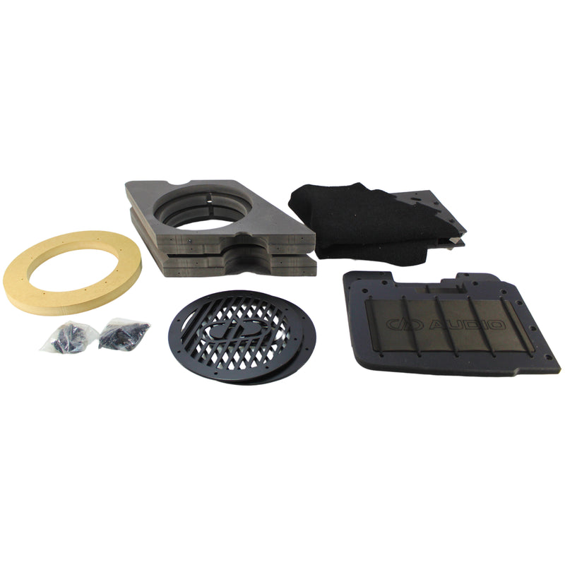 DD Audio Harley Davidson 8" Saddle Bag Kit (Speakers Sold Sperately) / HD8-SBK