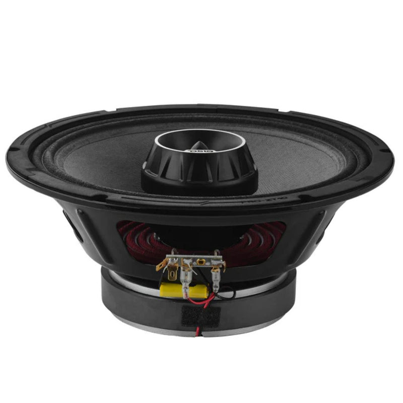 10" 300W RMS 4 Ohm Coaxial Midrange Speaker Water Resistant Cone Bullet Tweeter