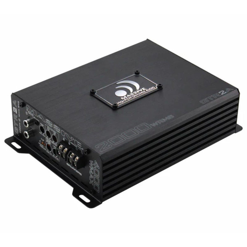 2030 Watt RMS 1 Ohm Mono Block GT Full Range Amplifier With Bass Remote GTR2A