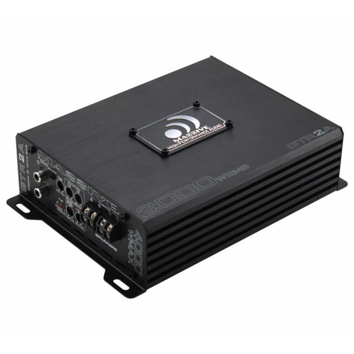 2030 Watt RMS 1 Ohm Mono Block GT Full Range Amplifier With Bass Remote GTR2A