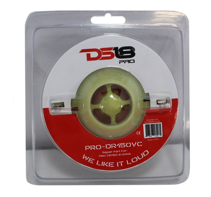 DS18 8 Ohm Replacement Diaphragm for PRO-DR150 & Universal 1.5" VC 8 Ohms