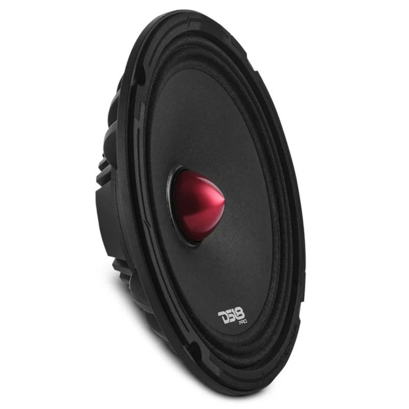 DS18 10" 250W RMS 4-Ohm Slim Neodymium Mid-Range Loudspeaker with Bullet
