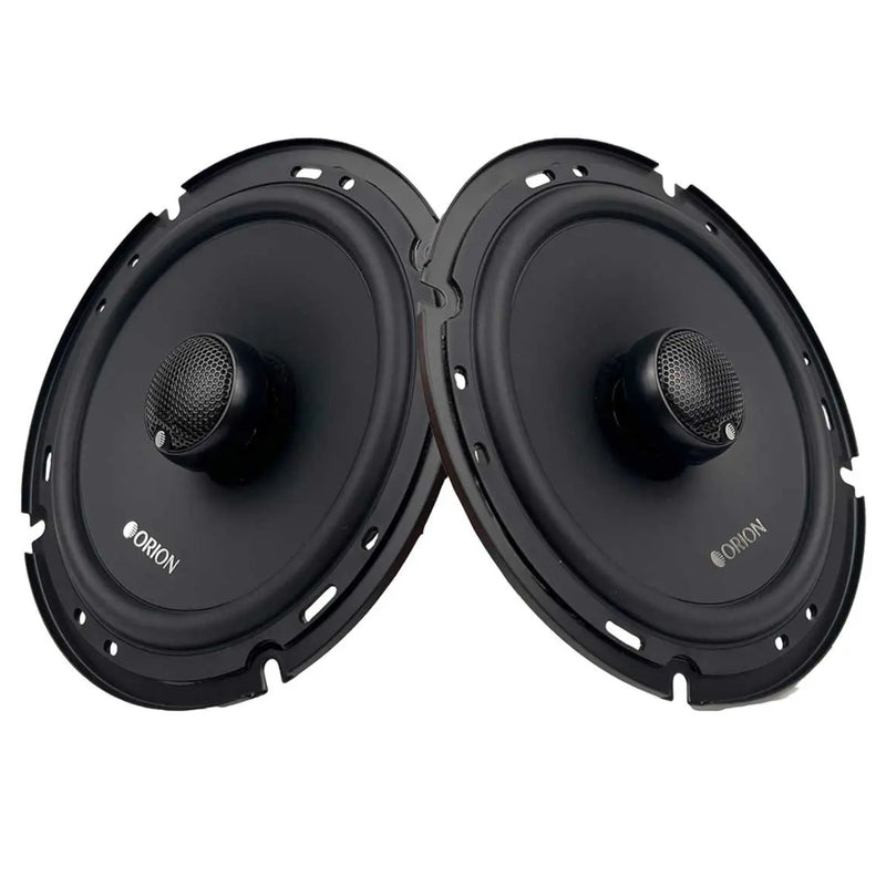 Pair of 6.5 inch 60 Watts RMS 2-Way Coaxial Shallow Speakers XTR Series