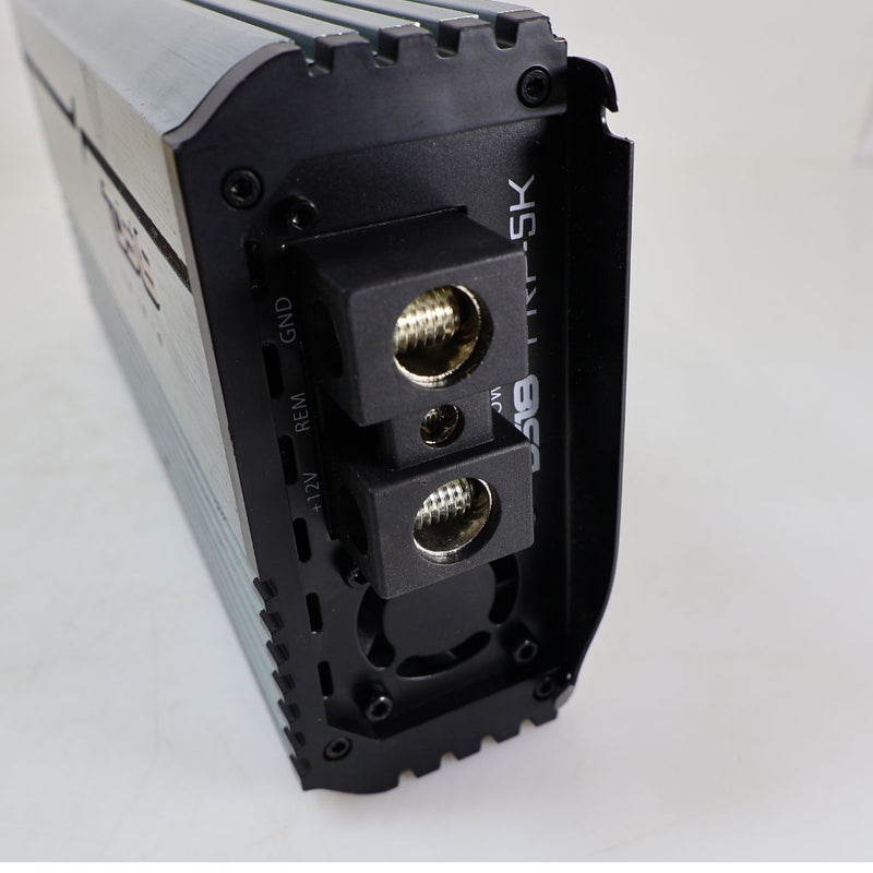 DS18 5000W 1-Ohm Full-Range Class-D Amplifiers FRP Monoblock Titanium OPEN BOX