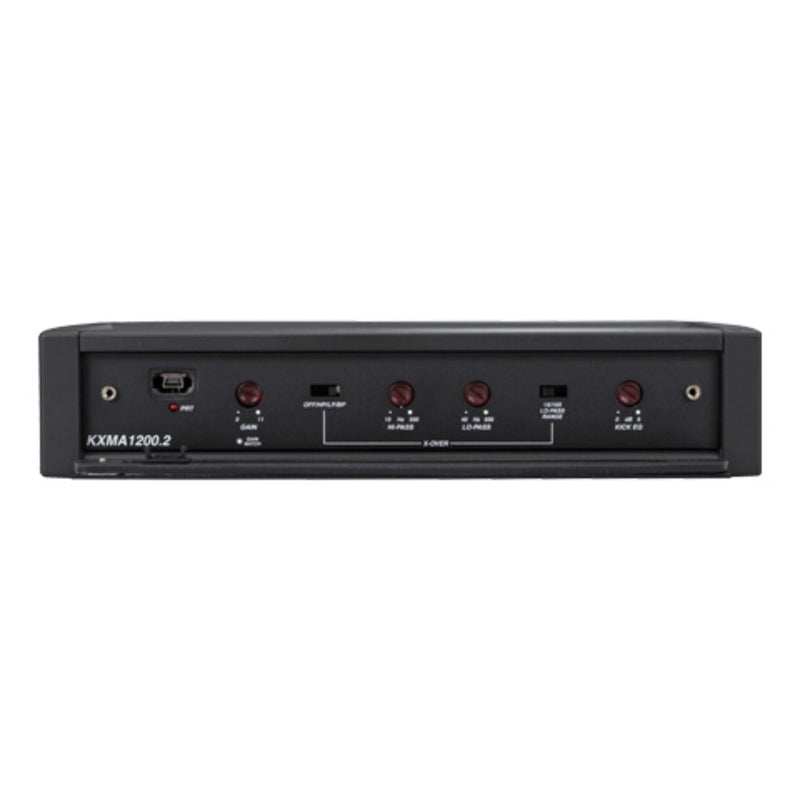 Kicker Marine Full Range 2-Channel Class-D 1200W RMS 2-Ohm Amplifier - 48KXMA12002