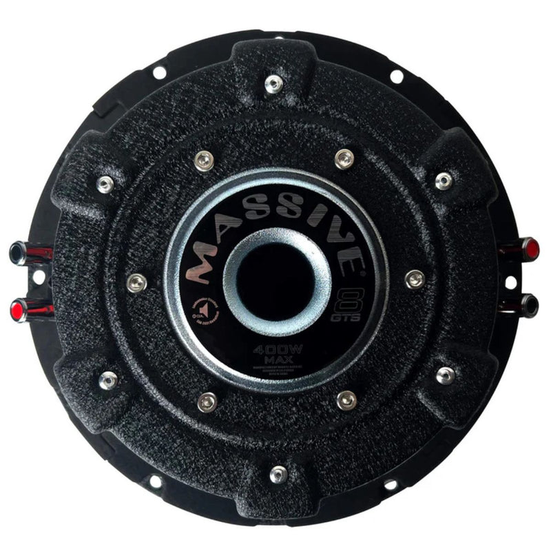 8" 250 Watt RMS Dual 4 Ohm Car Audio Subwoofer Massive Audio GTS8
