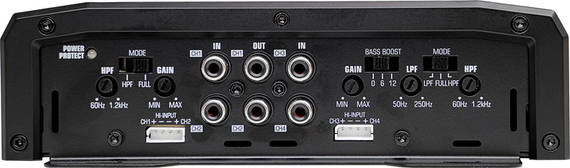 Audiopipe APXL 4-Channel 1400W 2-Ohm Full Range Class-AB Amplifier APXL-1400.4