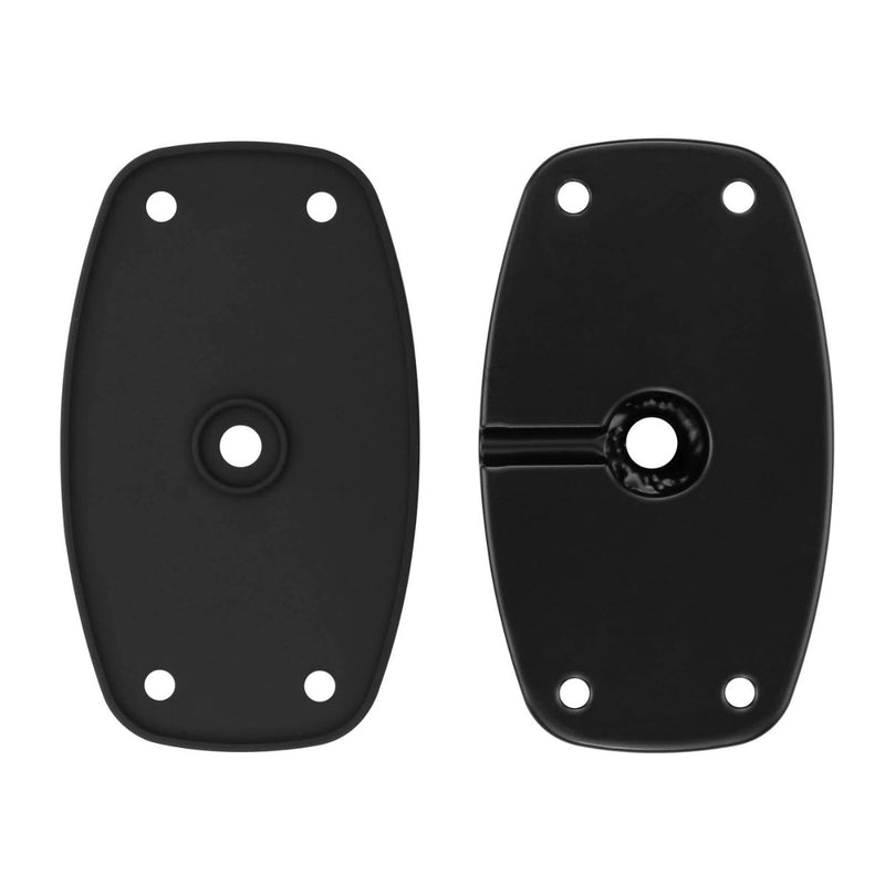 DS18 Flat Surface Mount Brackets for NVY Tower Speakers Pair Black or White
