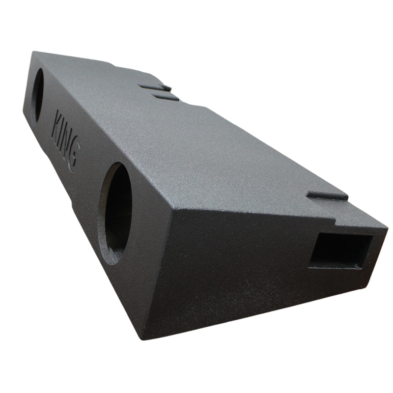 King Boxes 8" Dual Sprayed Ported Box 07-18 Silverado/Sierra Crew Cab AK-G25-28