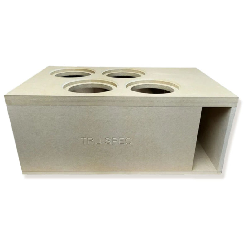 B2 Audio 4x RAGE V3 8" Subwoofer Combo with Tru Spec Four-Up Enclosure