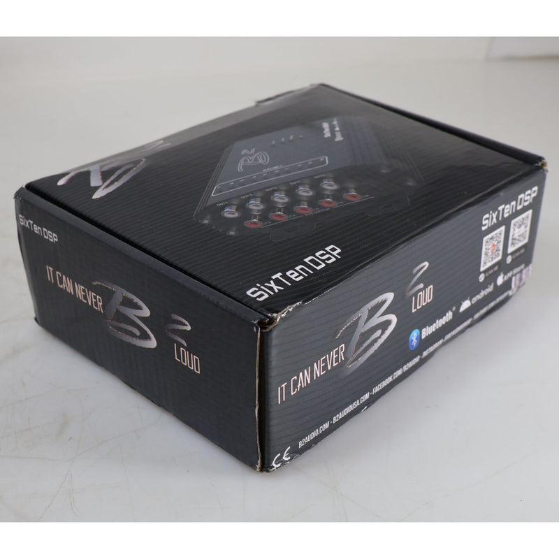 B2 Audio Black 4v 10 Ch DSP with BT iOS/Android App 96 KHz - 32 Bit OPEN BOX
