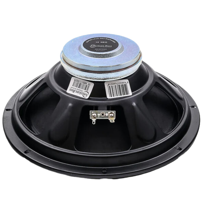 American Bass NEO 10 Speaker 450Watt Max Power 4 Ohm 1.5 " Voice Coil NEO10