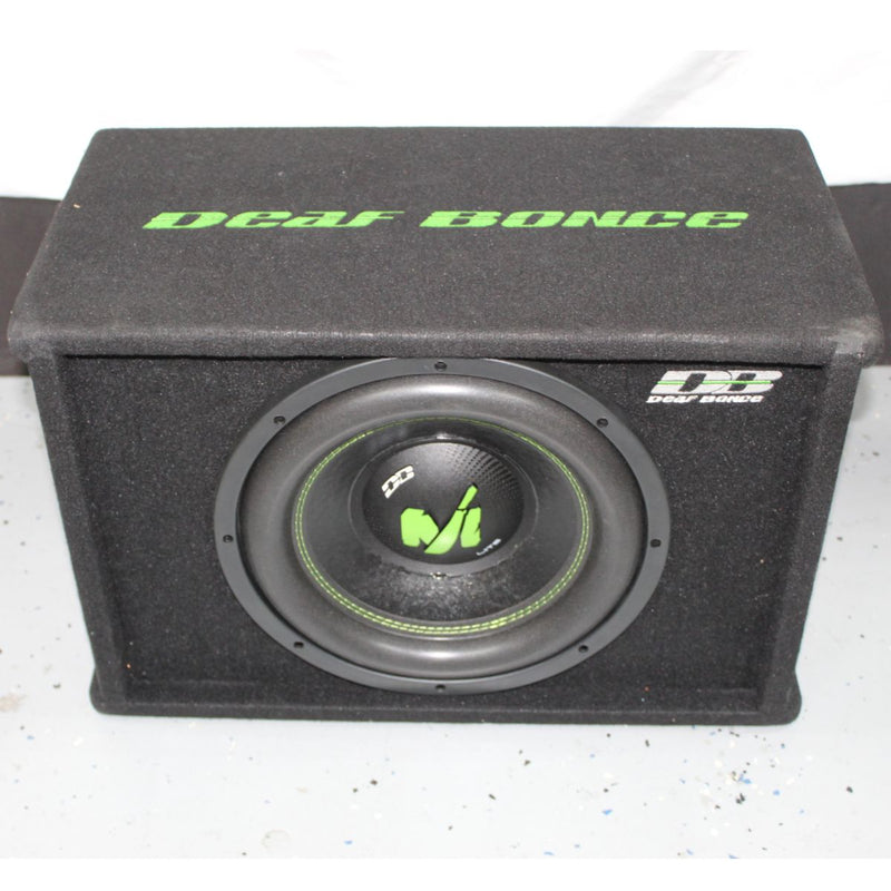 Deaf Bonce Loaded Enclosure With Amplifier and 12" Subwoofer DB-ML-12A OPEN BOX