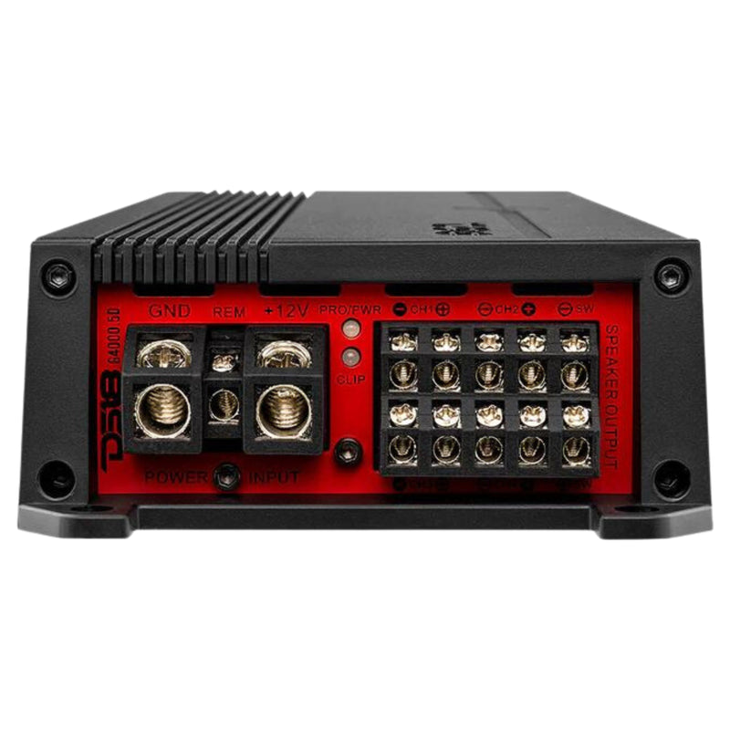 DS18 GEN-X 5-Channel Class D Amplifier 130 x 4 @ 4-Ohm + 900 x 1 W/ Bass Knob