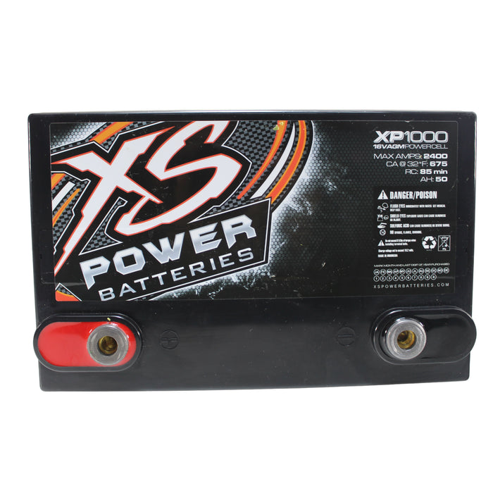 XS Power 16V 2400 Max Amps BCI Group 34 AGM Battery XP1000 OPEN BOX