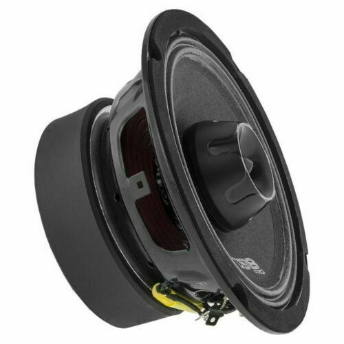 DS18 6.5" Motorcycle Midrange Loudspeaker w/ Built-in Tweeter 450W 4 Ohm PRO-ZT6