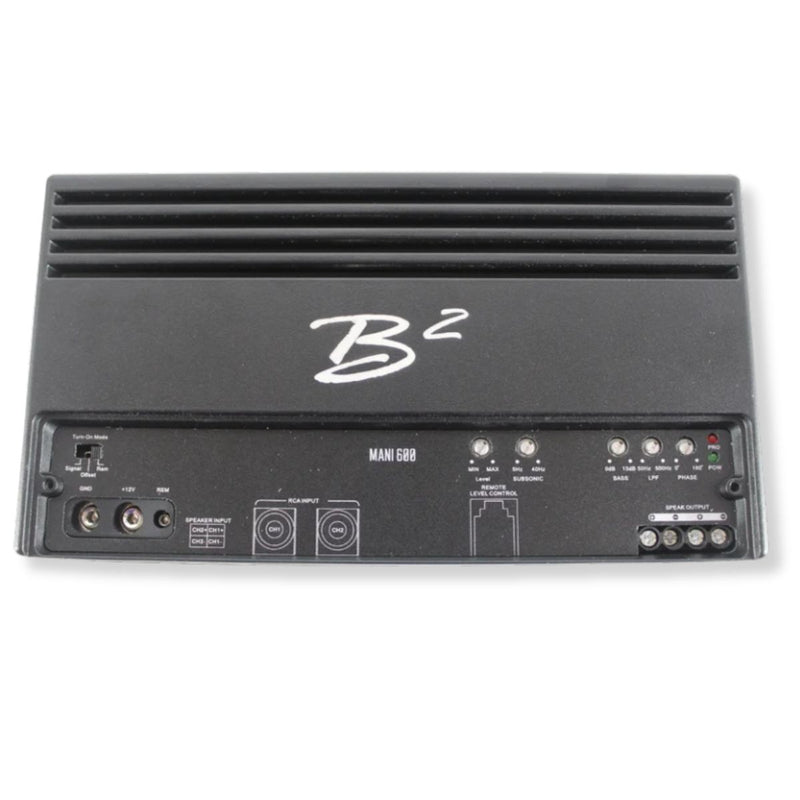 B2 Audio RAGE8-D4-V3 8" 500W RMS Subwoofer with MANI 600 Amplifier