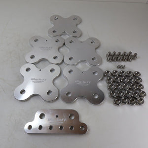 Double Bank /12 Yinlong LTO Cell Lug Style Aluminum Bus Bars w Hardware OPEN BOX