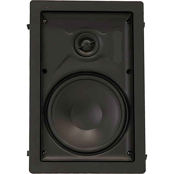 Phase Tech 6.5" In-Wall 2-Way Coaxial Speaker Home Audio 100W 8-Ohm OPEN BOX