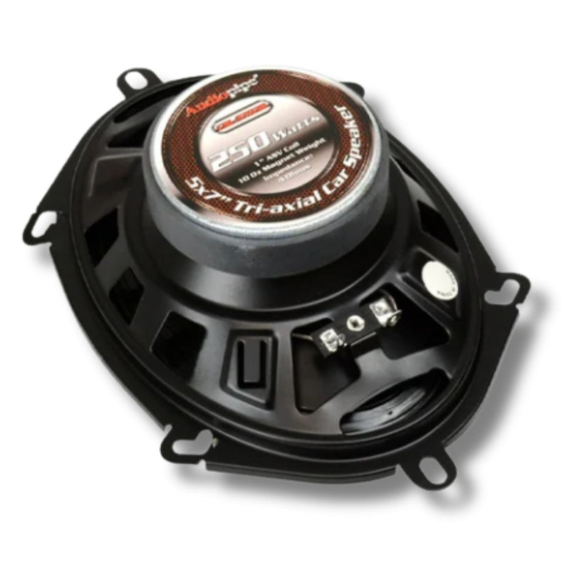 Audiopipe 5x7" 3-Way 250W 4 Ohm Tri-Axial Speakers Pair CSL-5703R
