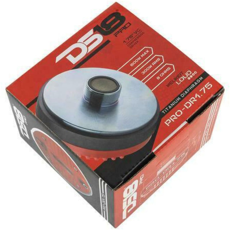 DS18 PRO 1.75" 600W 8 Ohms Titanium Compression Driver PRO-DR1.75