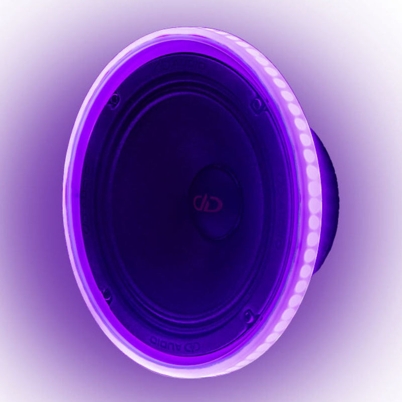 6.5" LED RGB Speaker Light Ring Pair DD Audio LED-RGB-6.5