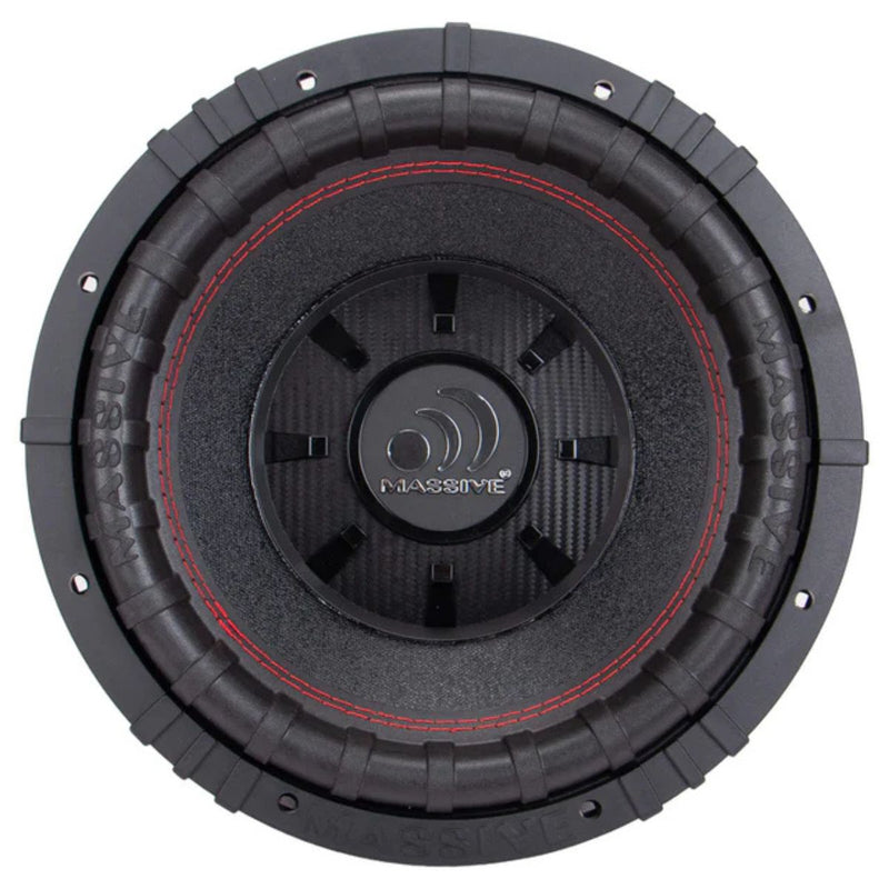 12" 500 Watt RMS Dual 4 Ohm Car Audio Subwoofer Massive Audio GT12
