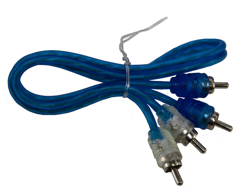 Metra 2 x 18" 2 channel RCA Cable Shielded Flexible Male-to-Male R2RCA18IN