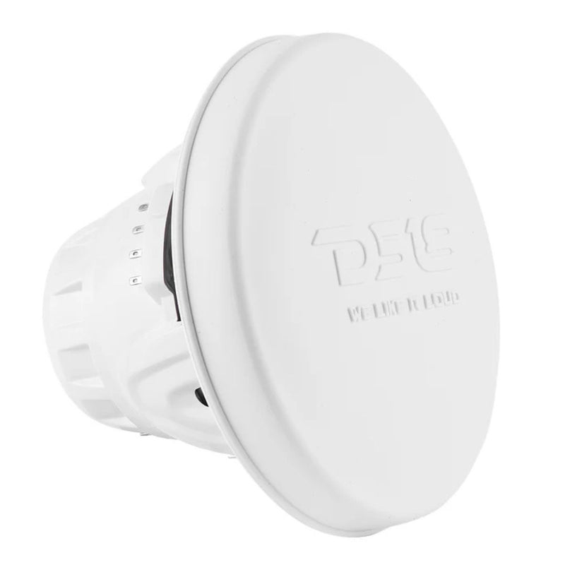 DS18 6.5" 250W RMS 4-Ohm Marine 2-Way Hybrid Speaker Pair w/ RGB LED NXL-6MD-WH