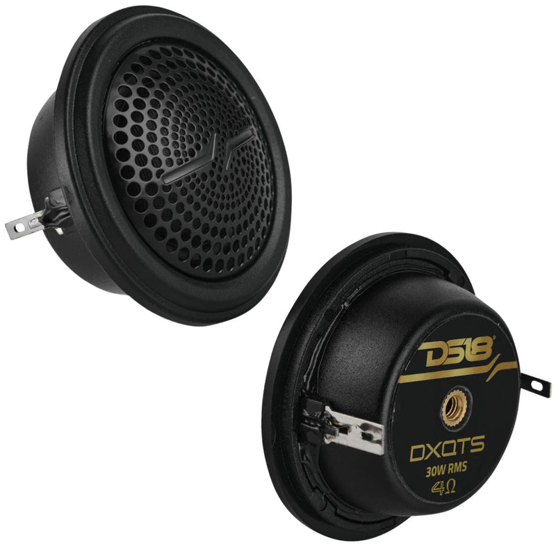 2" 30 Watts RMS 60 Watts Max Silk Dome Neodymium Car Audio Tweeters Pair DXQTS