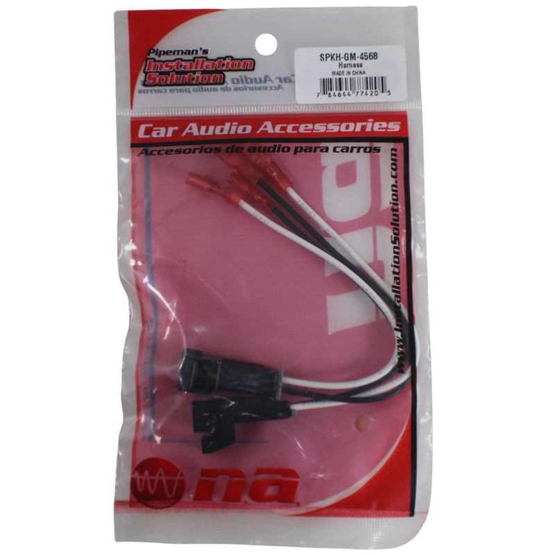 Pipeman SPKH-GM-4568 Speaker Harness Adapter Plug & Play Pair For GM