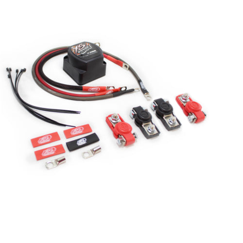 XS Power IKXS8 12V 8 AWG 140 Amp OFC Battery Isolator Kit