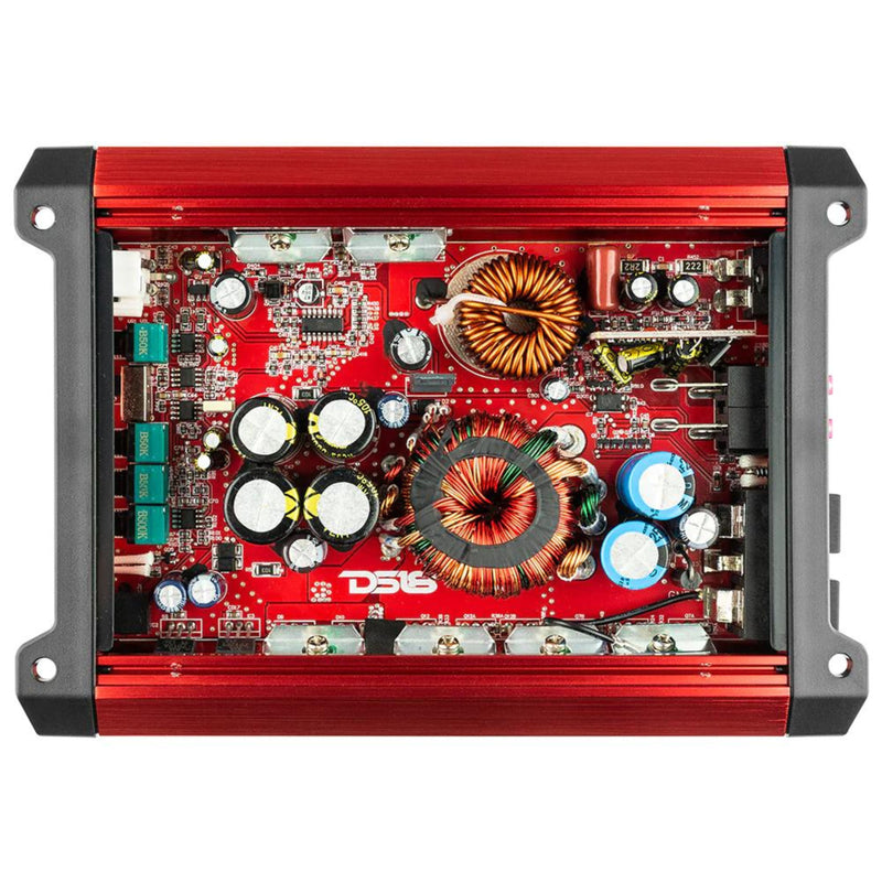 DS18 SXE 2500.1D Compact Monoblock 800 Watt Class D 1-Ohm Bass Amplifier