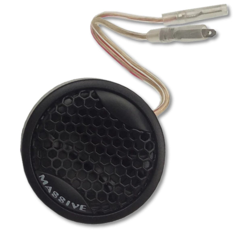 50W RMS Multi-Mount 20mm Aluminum Dome Tweeters Pair with 6dB Crossover MA-FT1