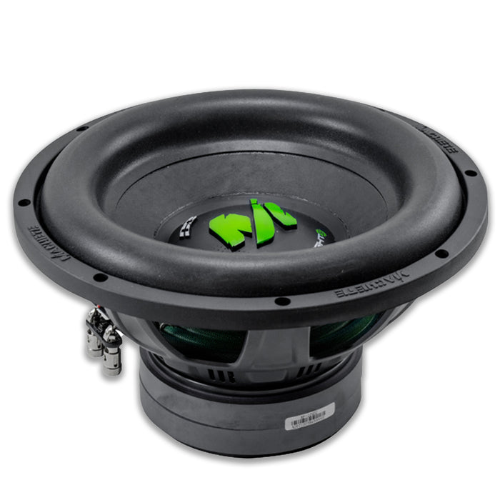 Deaf Bonce Car Audio 12" Subwoofer Dual 2 Ohm MF-12S & 1 Ch Amplifier MLA-1000