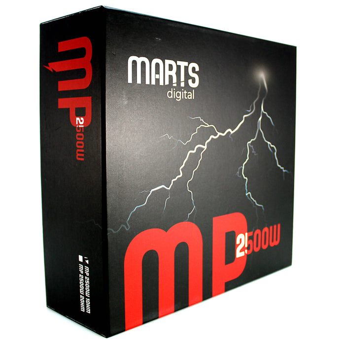 Marts Digital Premium Monoblock Amplifier 2.5K Watts 1-Ohm Class D MP-2500-1