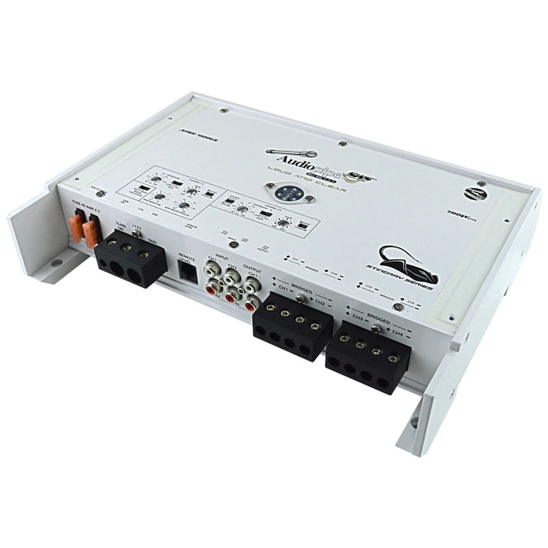 Audiopipe 4-Channel 780W 2-Ohm Class D Marine Amplifier APSR-4120GS