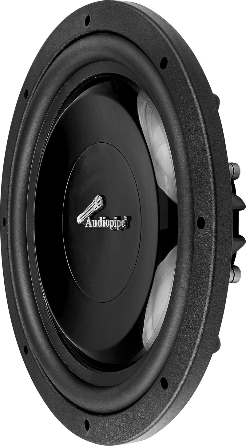 Audiopipe 12" 500W Max Dual Voice Coil 4-Ohm Ultra Shallow Mount Subwoofer