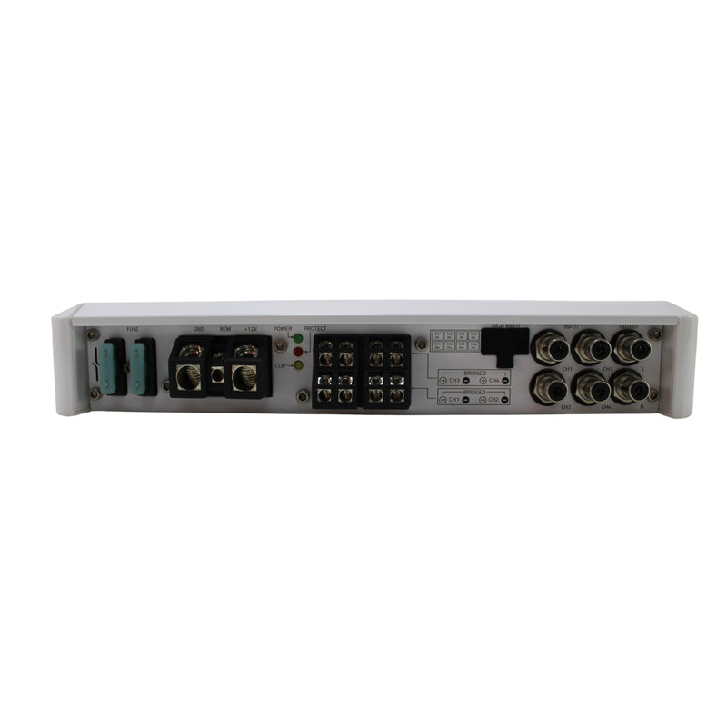 DS18 NXL-M4 4 Channel Marine Class D Amplifier 920W IPX5 Bridgeable