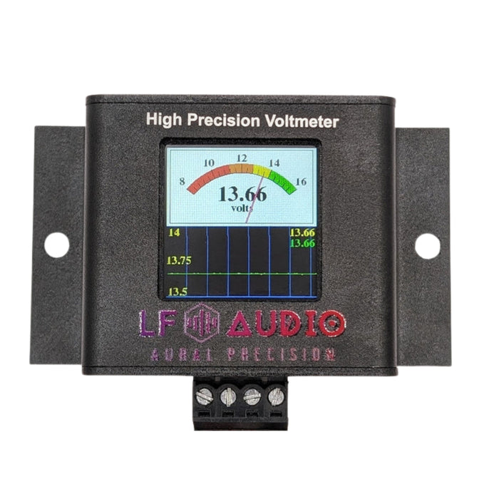 Car Audio LF-HPVM Smart Wireless Graphing Voltmeter with 2-Point Monitoring