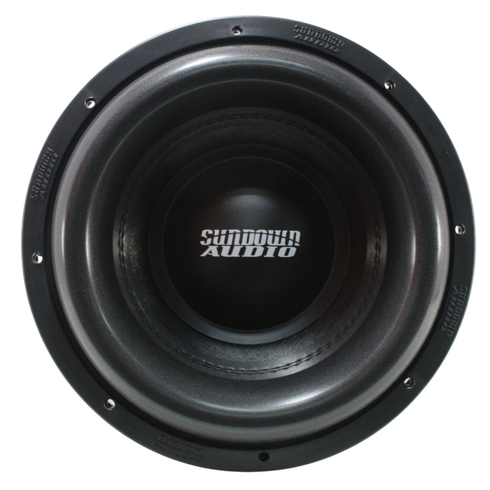 2000W RMS Dual 1 or 2-Ohm 12" X Series V3 Subwoofer w/Dual 12" Birch Ported Box