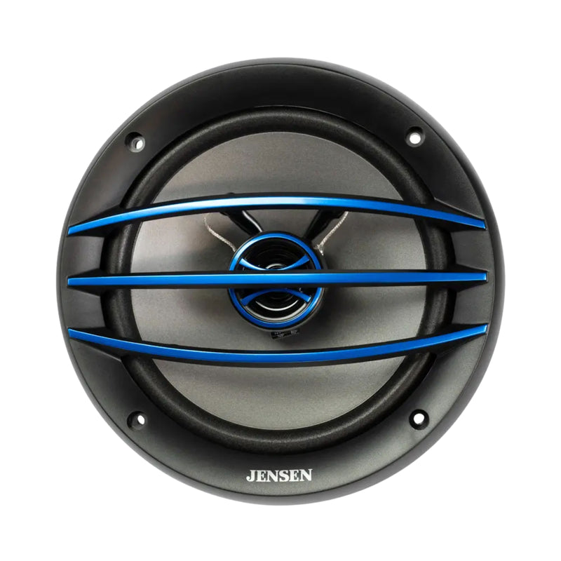 Pair of 6.5" 50 Watt RMS 4-Ohms Jensen J6520 Full Range 2-Way Speakers