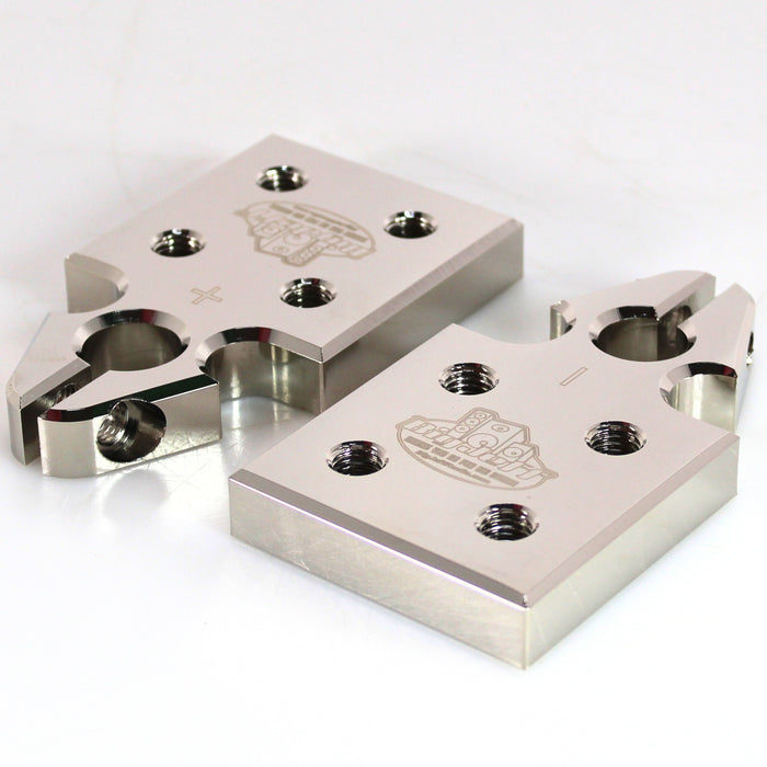 Big Jeff Audio 4 Lug Style SAE Aluminum Top Post Battery Terminals