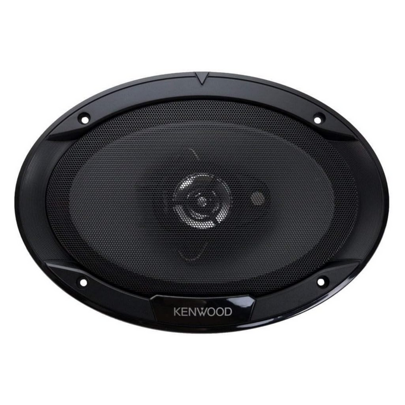 Pair of Kenwood 6 x 9 Inch 400-Watt 3-Way Flush Mount Coaxial Car Speaker