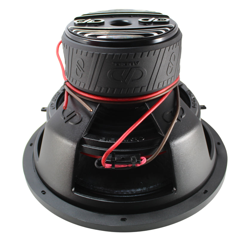 DD Audio 15" Dual 2 Ohm 4500W Peak/1500W RMS Power Tuned Subwoofer 715f-D2