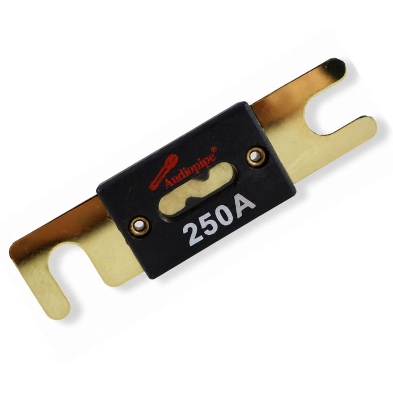 Audiopipe Gold-Plated 250 Amp ANL Fuse 32V for Car Audio 1, 2, 5 or 10 Pack