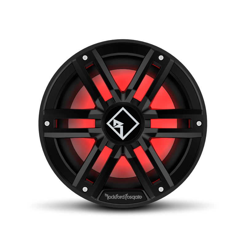 Rockford 12" Color Optix 2 Ohm DVC 1600W Peak Infinite Baffle Marine Subwoofer