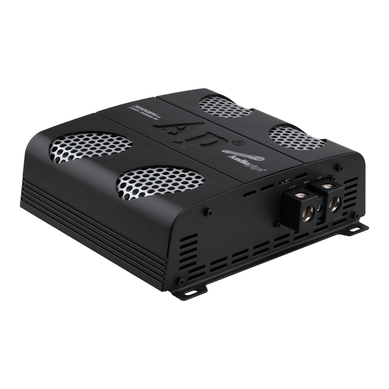 Audiopipe Full Range Class D Brazilian Amplifier 1ohm 3000W Monoblock Bass Knob