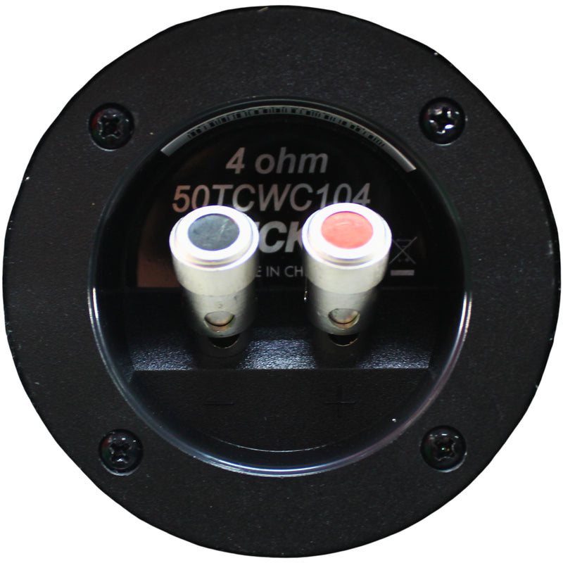 10" 250W RMS 4-Ohm Compact 12 GA Push Terminal Loaded Subwoofer Enclosure